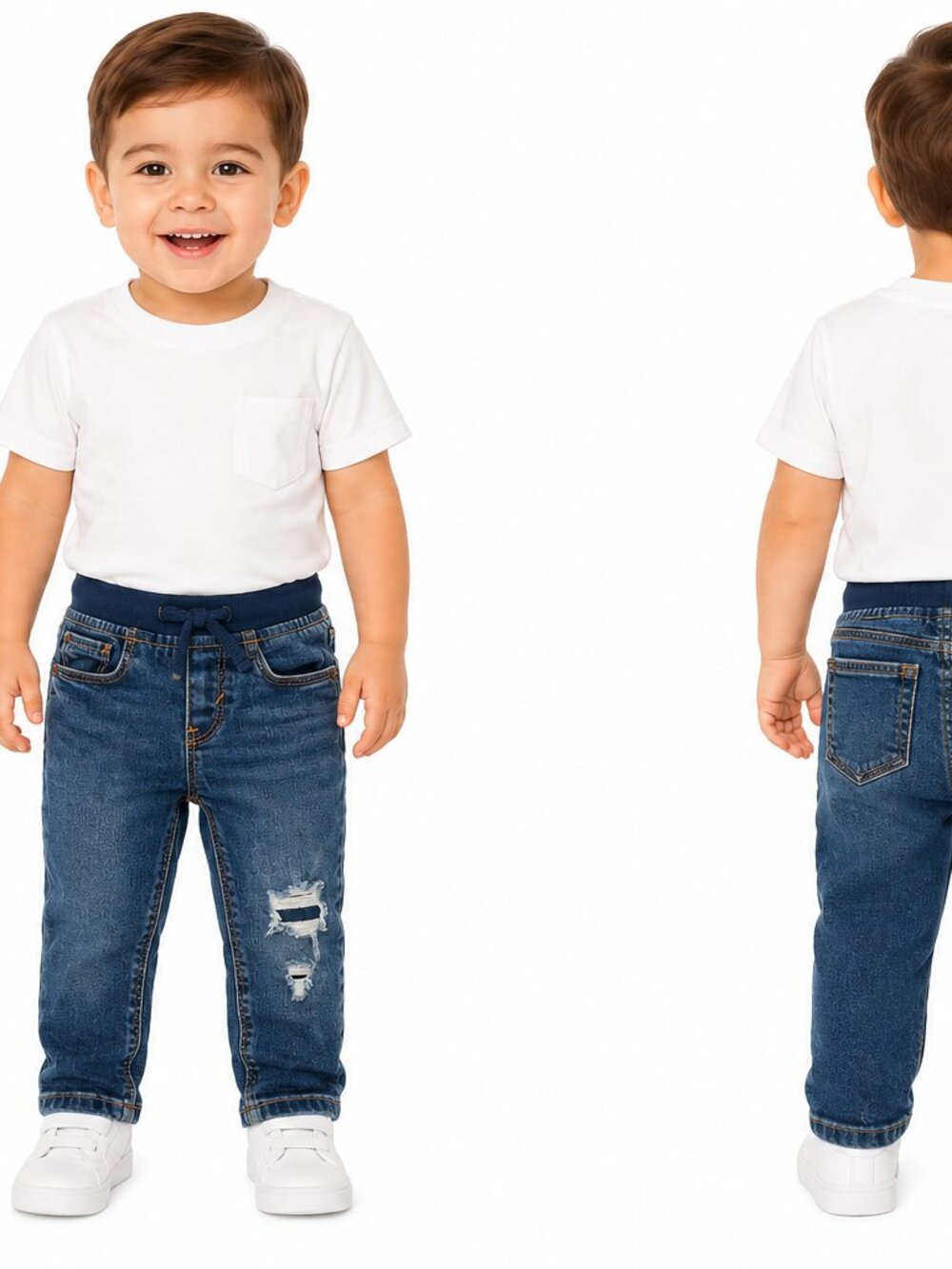 OLD NAVY BRAND Little Boy's Karate Skinny Built-In Flex Max Jeans - 2T